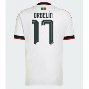 Billige Fotballdrakt Mexico Orbelin Pineda #17 Replika Bortedrakt VM 2026 Kortermet